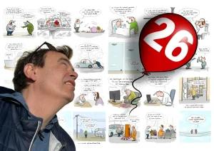 Satirischer Jahresrückblick mit Cartoons und Karikaturen von Mario Lars