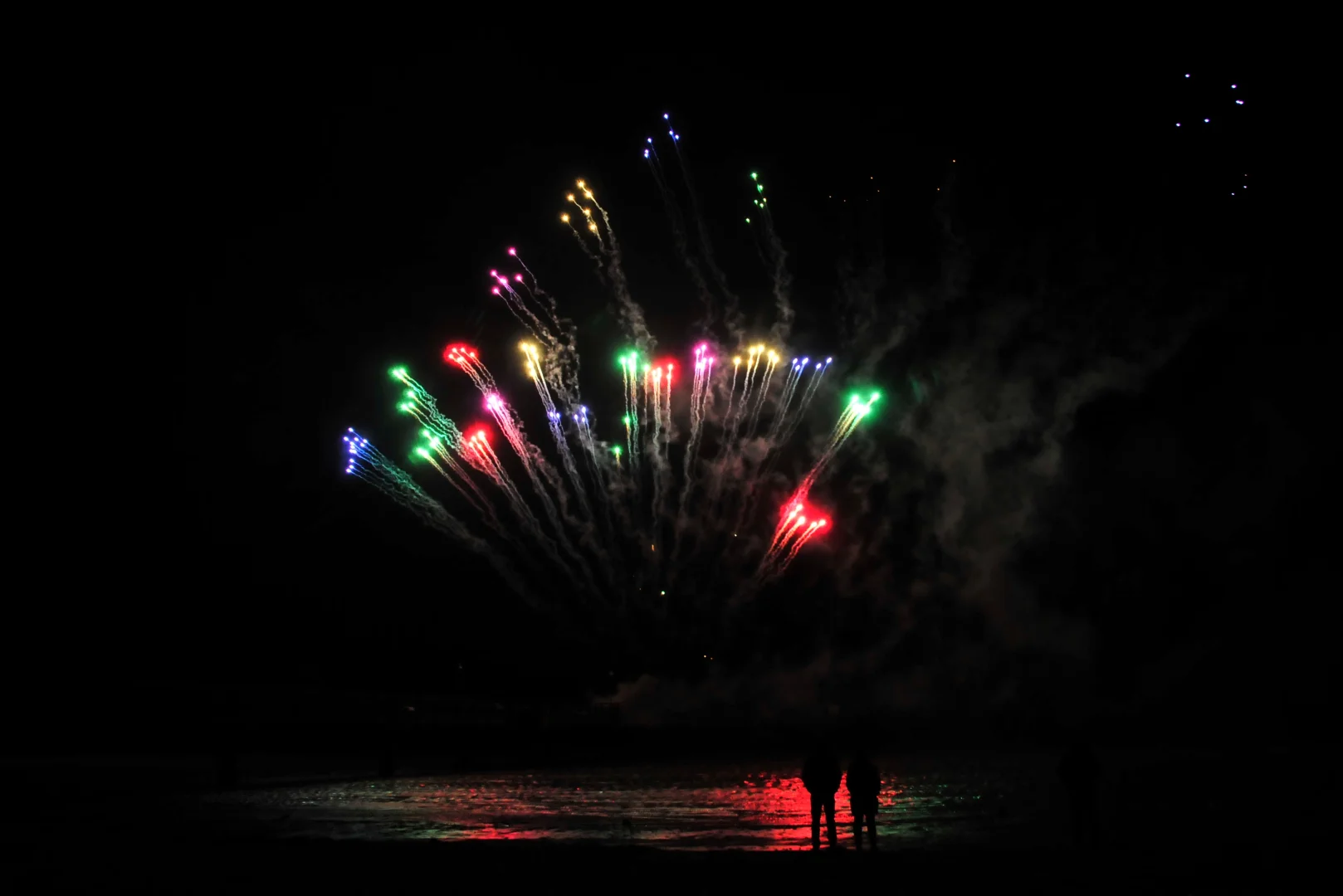 Silvester am Meer
